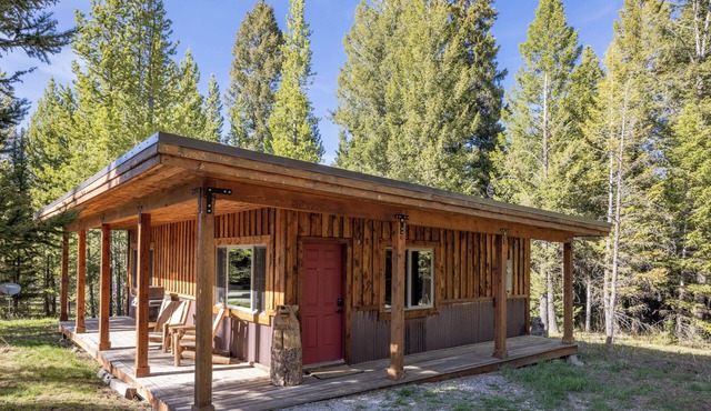 Mini Moose Cabin: New Listing, same great cabin with AC! in West Yellowstone