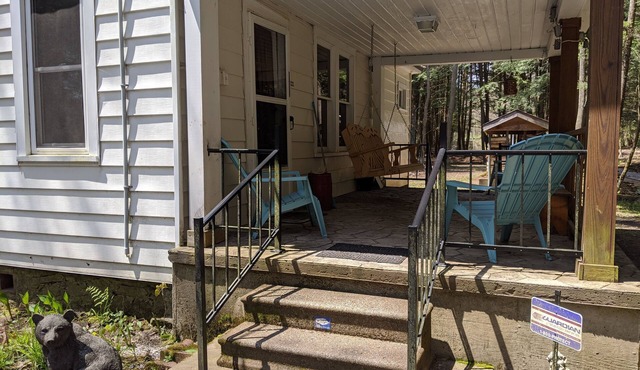 Montgomery Run cabin located in a secluded wooded area close to Clearfield, PA in Clearfield