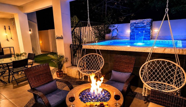 Relaxing wine Country Retreat w/Jacuzzi + Firepit in Francisco Zarco (Valle de Guadalupe)