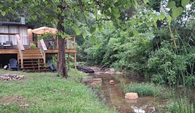NEW LISTING:Spring River:Creek Cabin, Private Footage on South Fork Spring River in Hardy