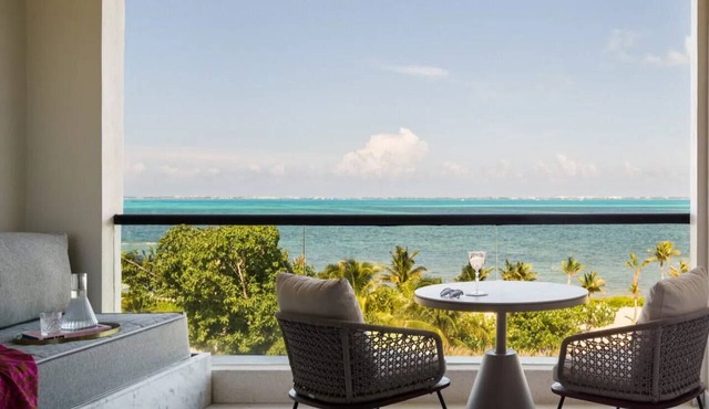 Ocean View Suite | Beachfront Setting | Punta Sam Nearby in Cancún