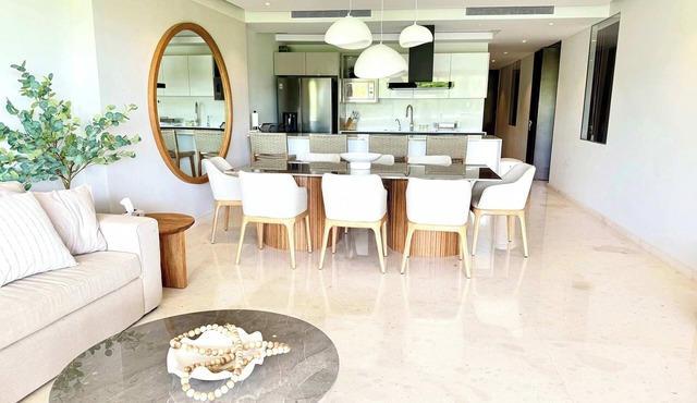 Oceanfront Paradise Luxury Apartment with Beach Access & Pool in Corral del Risco