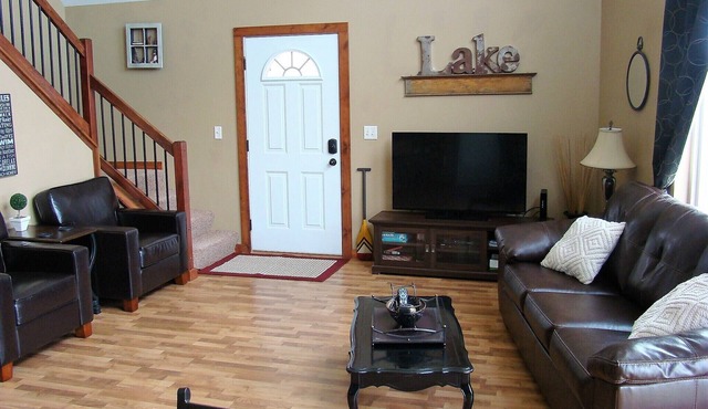 Okoboji Relaxing Getaway! Spectacular View! Vacation Cabin In Bridges Bay Resort in Arnolds Park