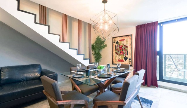 ¡PentHouse in La Purísima! 8 guests 3BR|3br in Monterrey