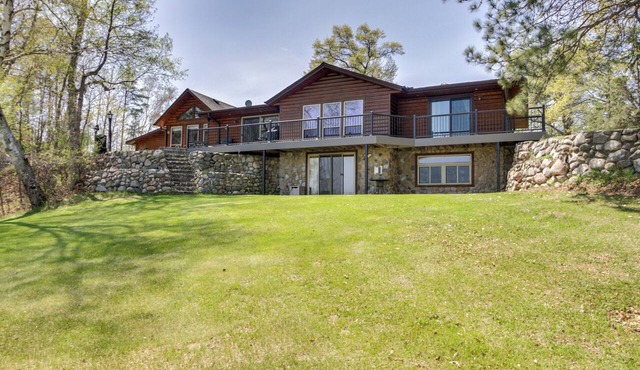 Private Lakefront Emily Home w/Yard & Fire Pit! in Emily