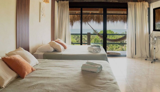 Private Studio Palapa Mango- Pool- Ocean View - La Punta in brisas de zicatela