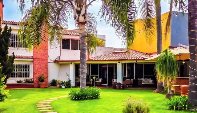 Private Villa in Guadalajara with swimming pool inside safe gated community in San Agustín