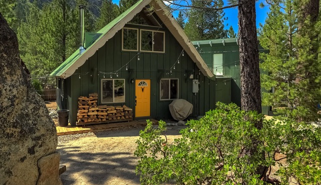 Rustic Haven | Hot tub | Pet friendly | Granite boulders! in South Lake Tahoe