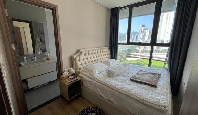 SceniaBay apartment, 132m2, super spacious yard, beautiful view