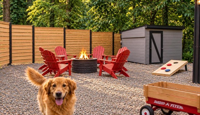 The Creek 3BR EV FirePit BBQ Games Yoga in Seattle