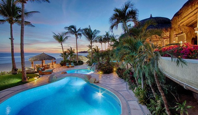 Tropical Beachfront Villa with Sensational Privacy & Exclusivity in El Bedito
