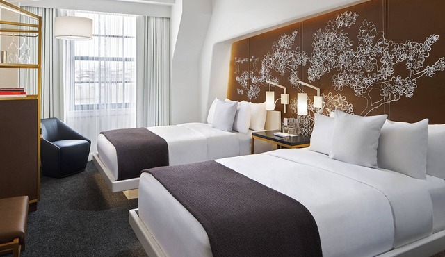 Two City View Deluxe 2 Double Beds | Hotel Washington | Near Iconic Landmarks in Washington