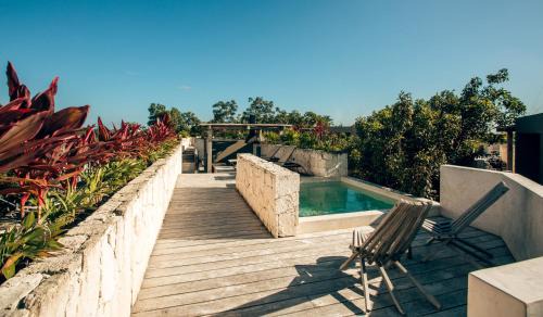 Vida Boho Apart 6 with special fee to access Hotel Bardo in Tulum