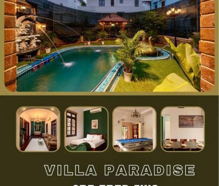 Villa Paradise 6 Bedrooms