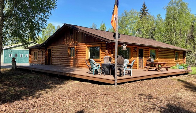 Willow Aviator Lodge - pool table, sauna, fire pit in Willow
