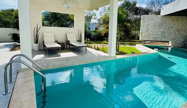 Zen Bungalow · Nature & Pool | Near the Beach in merida