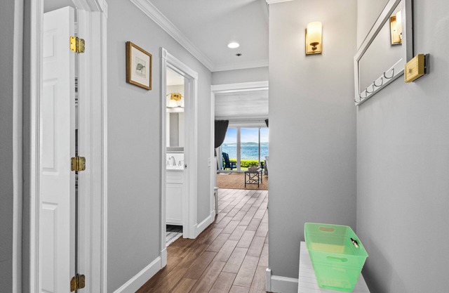 111 Water Street | On Lake Charlevoix | First Floor Beach Retreat | Patio in Boyne City