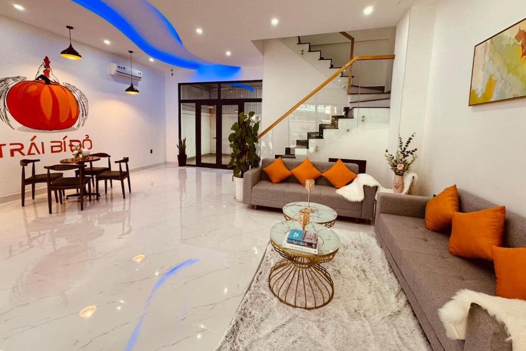 Ganh Dau Apartment | Teddy Trái bí đỏ- Nguyên căn 6 PN, Grandworld Phú Quốc, gần biển