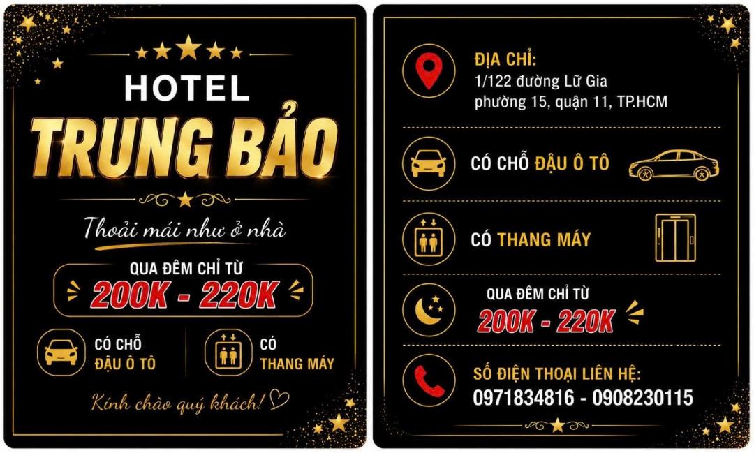 District 11 Hotel | Trung Bảo Hotel