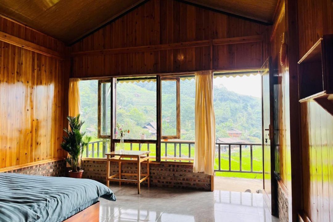 Sa Pa Apartment | Peaceful Happiness Bungalow with Valley Views