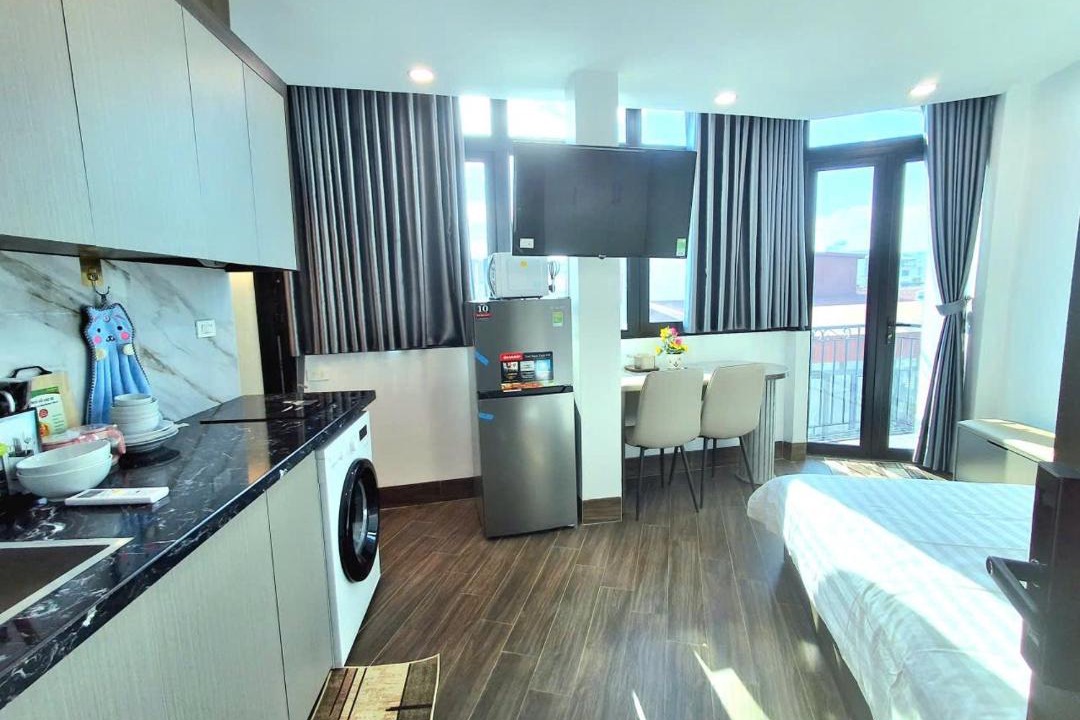 Cong Vi Apartment | 01 GT-Studio cao cấp, tiện nghi thoáng mát, yên tĩnh Check In tự động