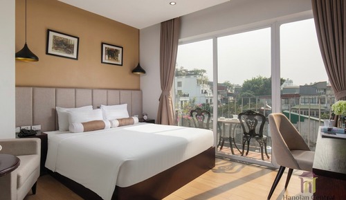 Deluxe Double Room, Balcony