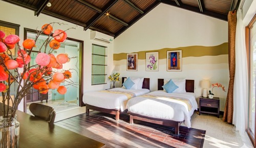 Deluxe Twin Room, Pool View