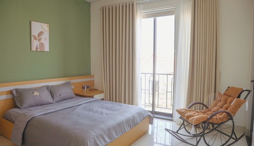 Deluxe Double Room, Balcony, City View