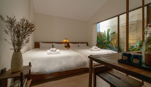 Family Triple Room, Patio, Garden View