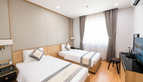 Studio, 2 Twin Beds