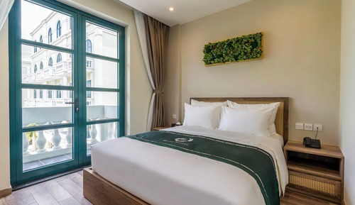 Superior Double Room, Balcony, City View