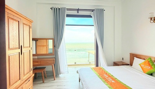 Deluxe Villa, 4 Bedrooms, Balcony, Beach View