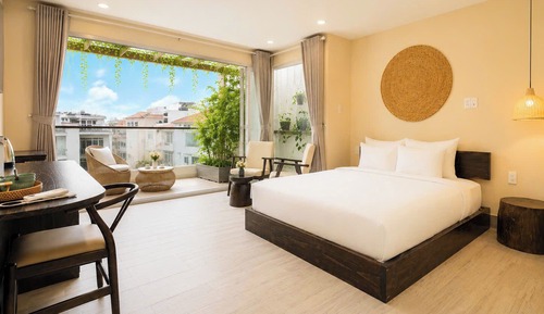 Superior Double Room, Balcony, City View