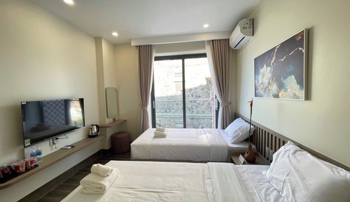 Deluxe Twin Room, Beach View