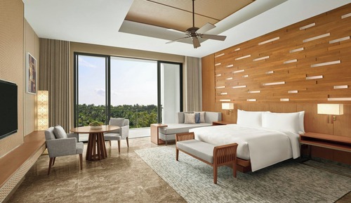 Deluxe Room, 1 King Bed, Balcony, Garden View (Balcony)