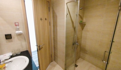 Standard Double Room Single Use, 1 King Bed, Patio, Tower