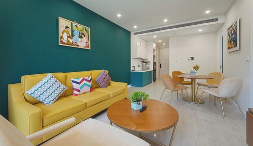 Deluxe Apartment, 2 Bedrooms, Partial Ocean View