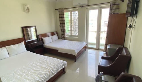 Family Quadruple Room, Balcony, City View