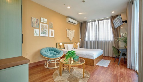 Deluxe Double Room, Garden View