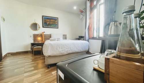 Basic Double Room Single Use, City View