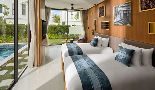Two Bedroom Garden View Pool Villa
