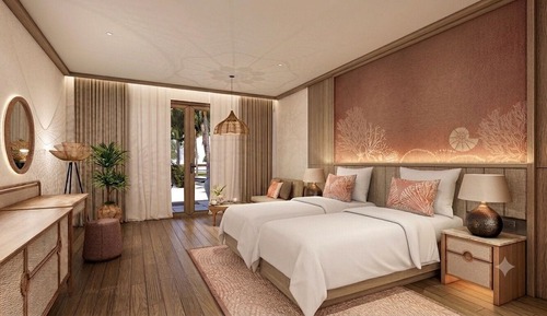 Deluxe Twin Room, Garden View