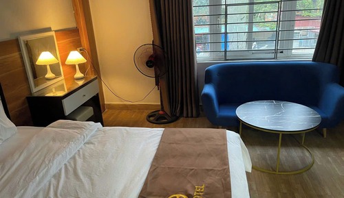 Basic Double Room, Balcony, City View