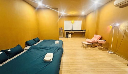 Family Quadruple Room, Balcony, Garden View