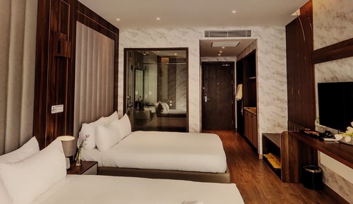 Family Double Room, Balcony, Ocean View