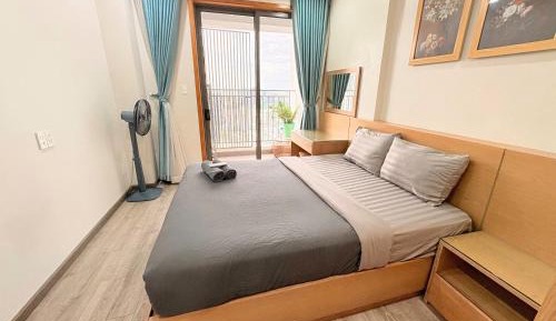 Two-Bedroom Apartment with Balcony