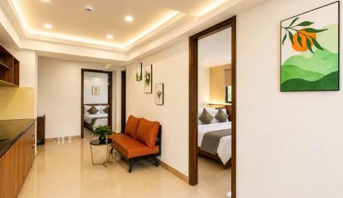 Two-Bedroom Apartment with City View