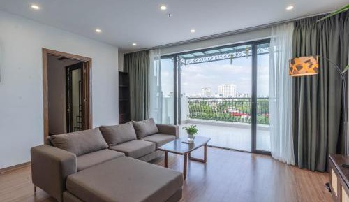Two-Bedroom Apartment with Balcony