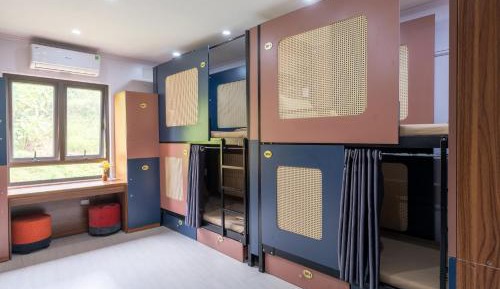 Bed in 8-Bed Mixed Dormitory Room