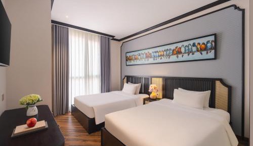 Standard Double Room with Two Double Beds